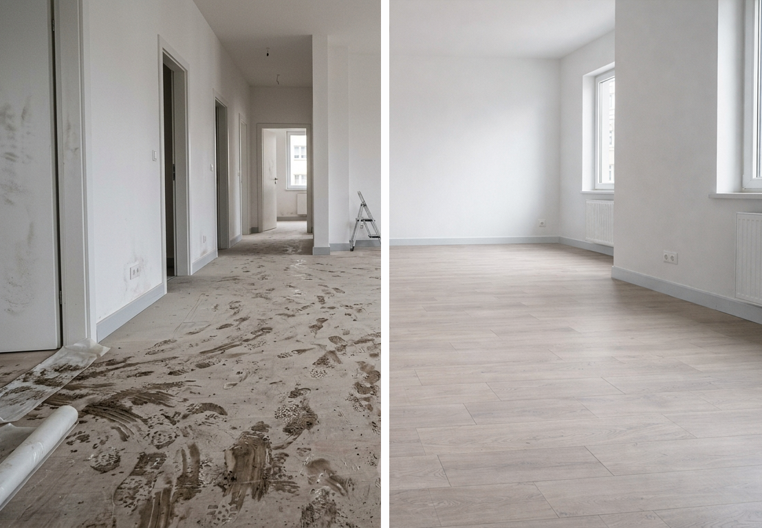 Уборка после ремонта